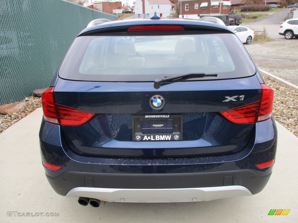 2015 X1 xDrive28i - Deep Sea Blue Metallic / Oyster/Orange-Black Piping photo #4