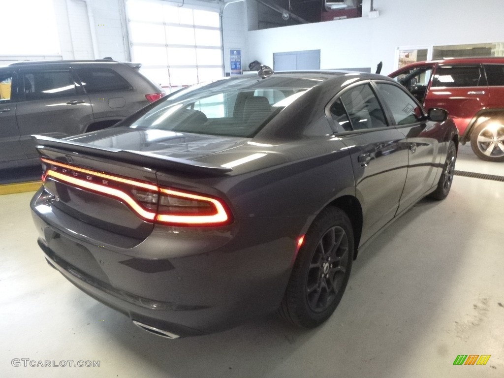 2018 Charger GT AWD - Granite Pearl / Black photo #5