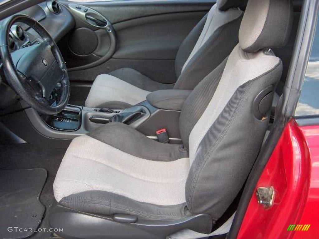 1999 Cougar V6 - Rio Red Clearcoat / Midnight Black photo #12