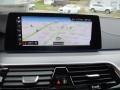 2018 BMW 5 Series Mocha Interior Navigation Photo