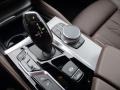 2018 BMW 5 Series Mocha Interior Transmission Photo