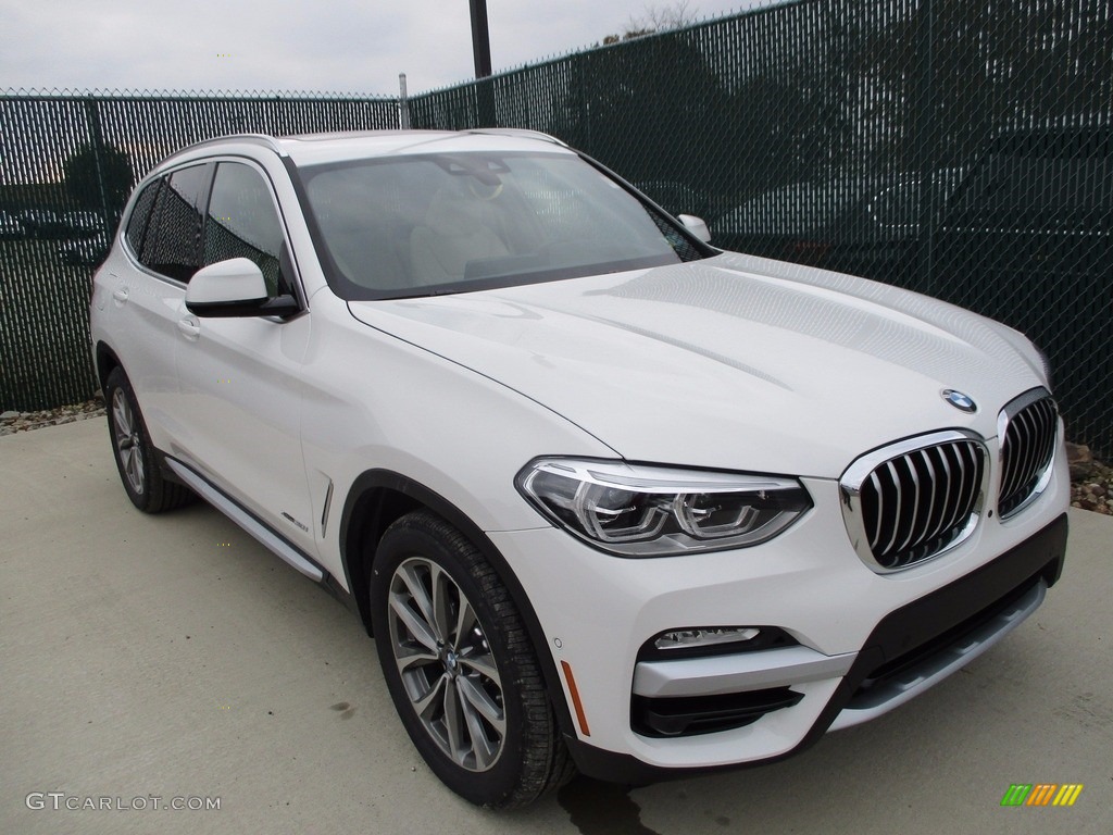2018 X3 xDrive30i - Alpine White / Oyster photo #6