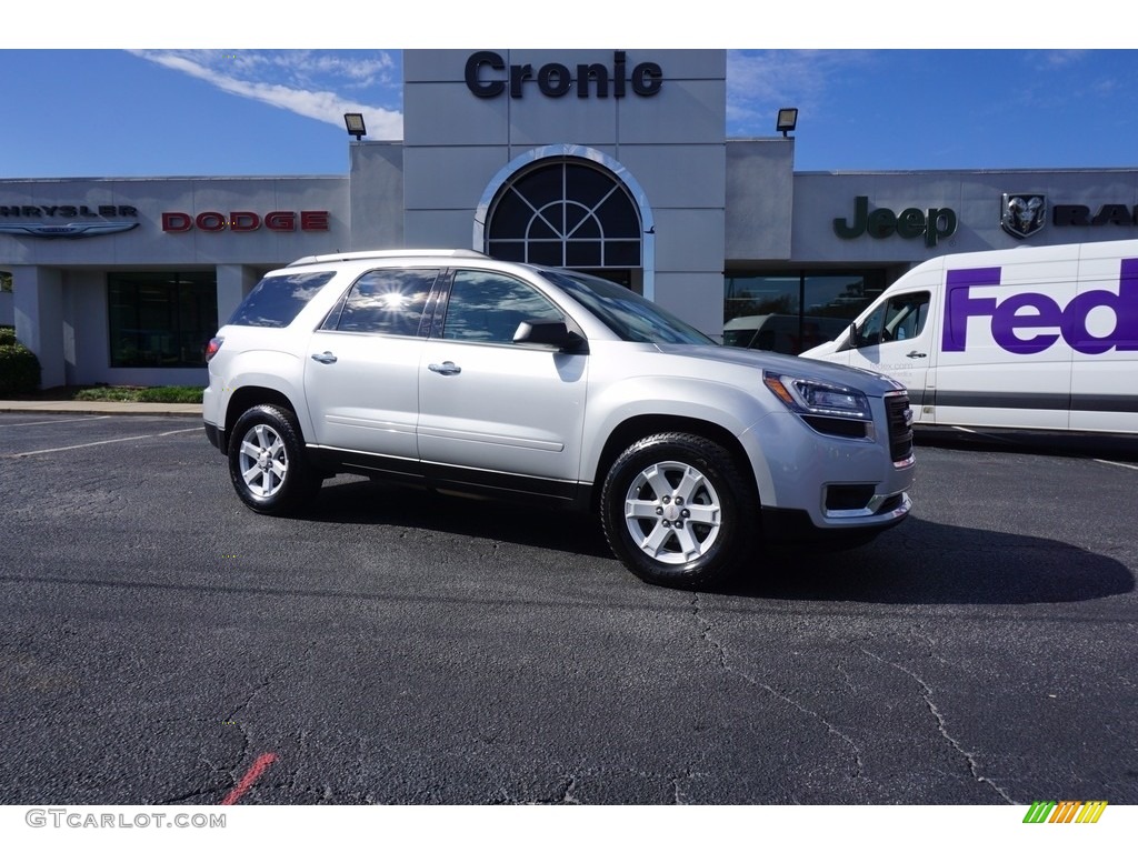 2015 Acadia SLE - Quicksilver Metallic / Ebony photo #1