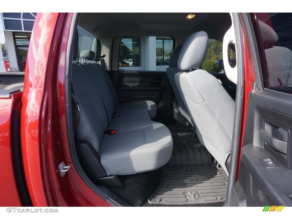2014 1500 Express Crew Cab 4x4 - Deep Cherry Red Crystal Pearl / Black/Diesel Gray photo #17