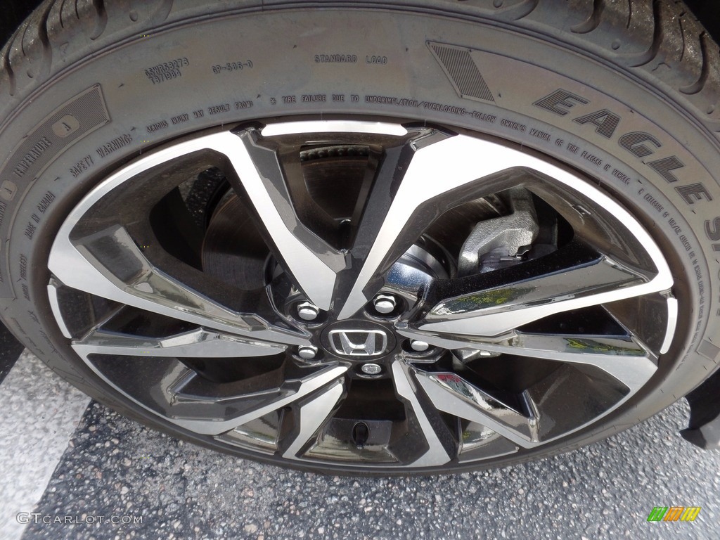 2017 Civic Si Sedan - Lunar Silver Metallic / Black photo #7