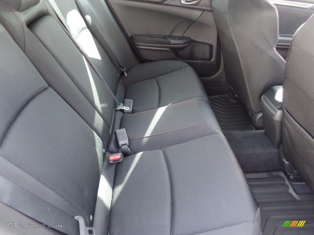 2017 Civic Si Sedan - Lunar Silver Metallic / Black photo #14