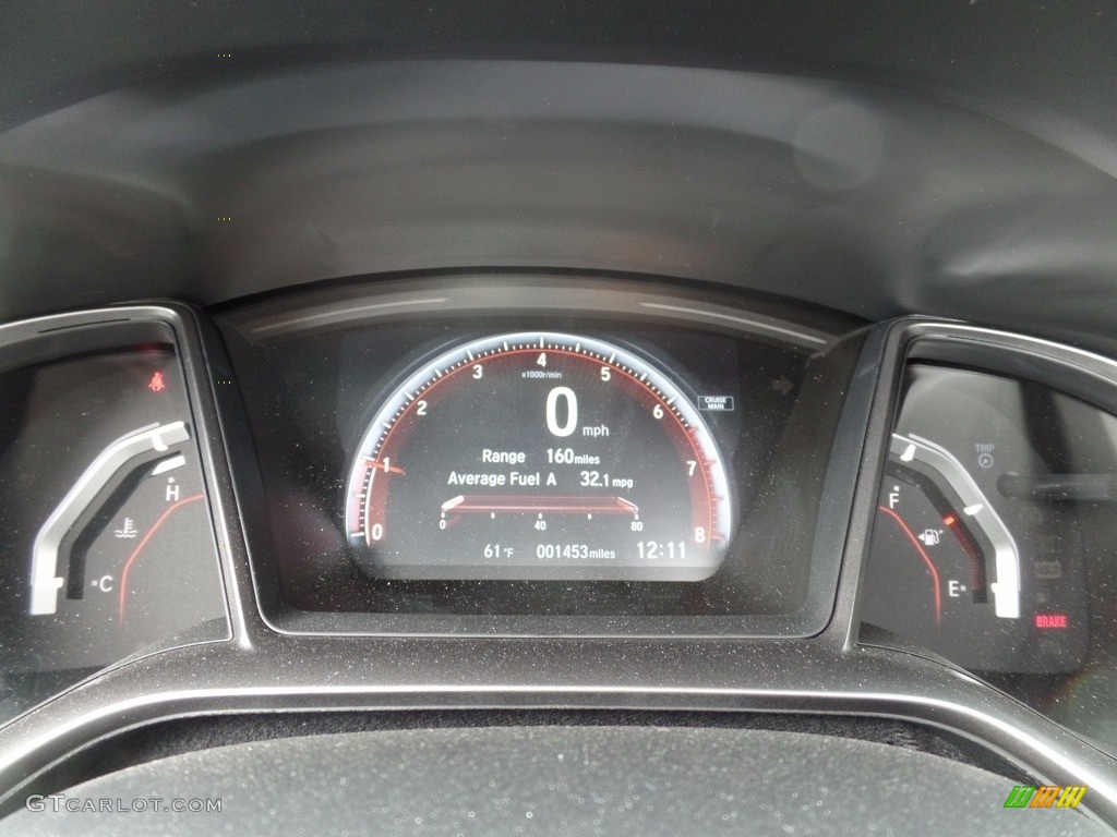 2017 Civic Si Sedan - Lunar Silver Metallic / Black photo #16