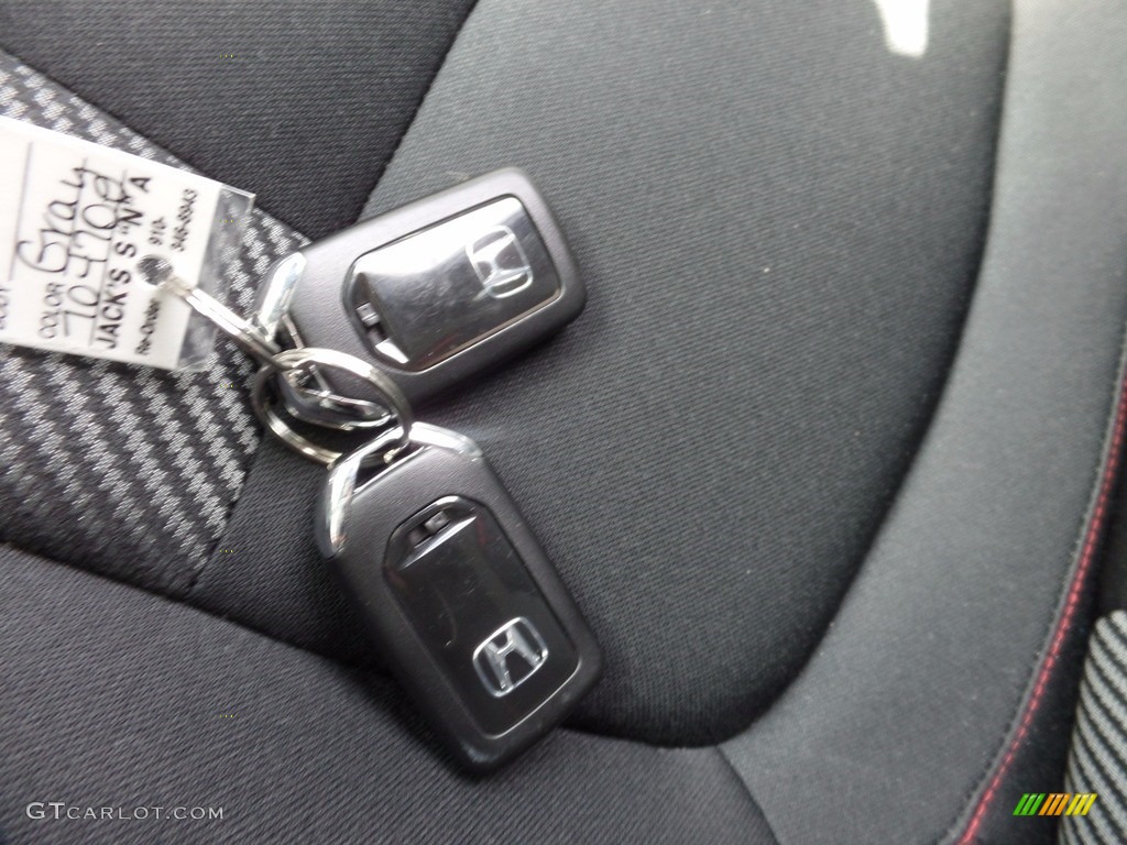 2017 Civic Si Sedan - Lunar Silver Metallic / Black photo #20