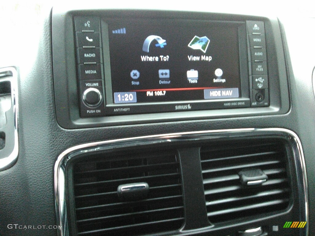 2016 Grand Caravan R/T - Redline 2 Coat Pearl / Black photo #12