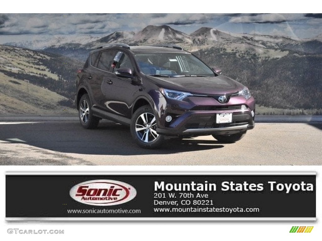 2018 RAV4 XLE AWD - Black / Black photo #1