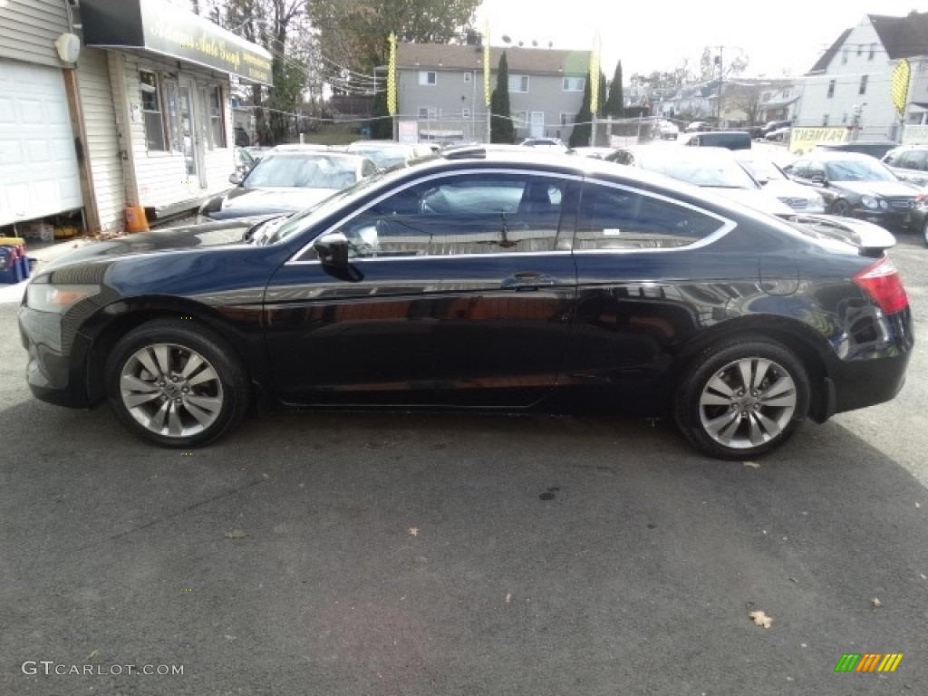 2008 Accord EX-L Coupe - Nighthawk Black Pearl / Black photo #4