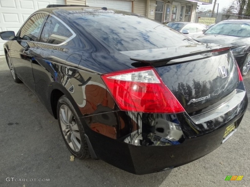 2008 Accord EX-L Coupe - Nighthawk Black Pearl / Black photo #5