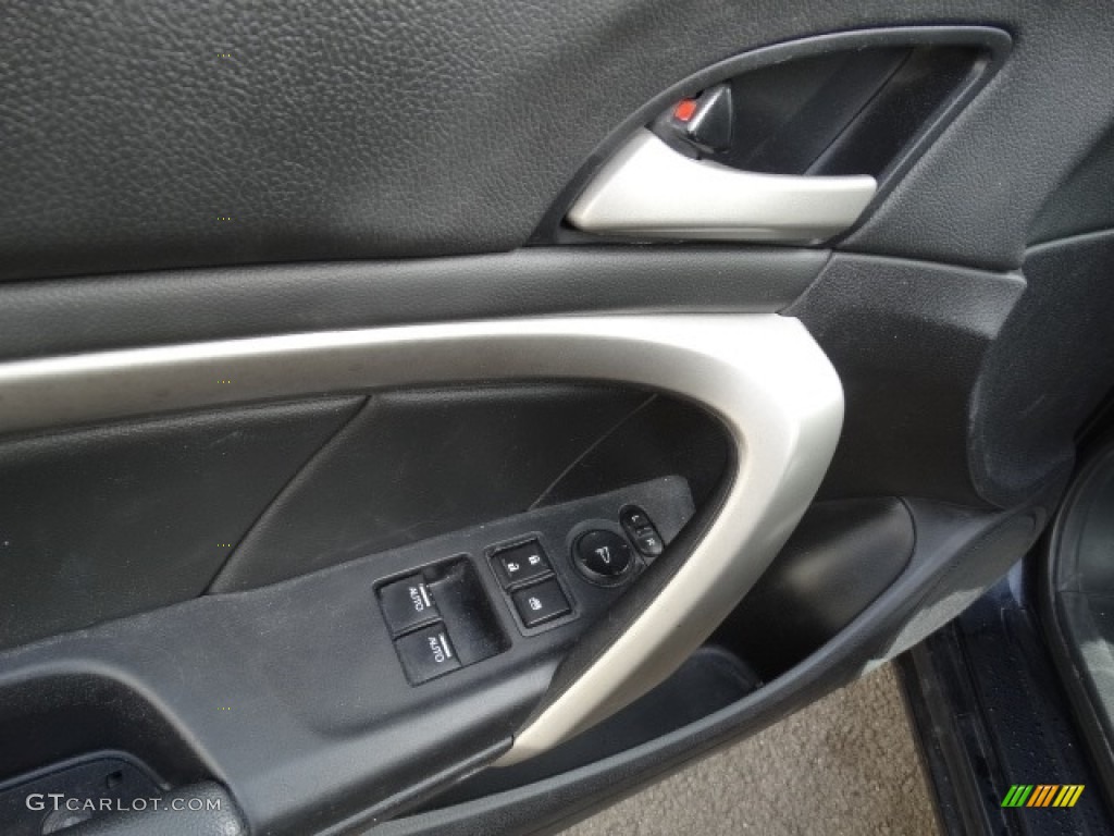 2008 Accord EX-L Coupe - Nighthawk Black Pearl / Black photo #9