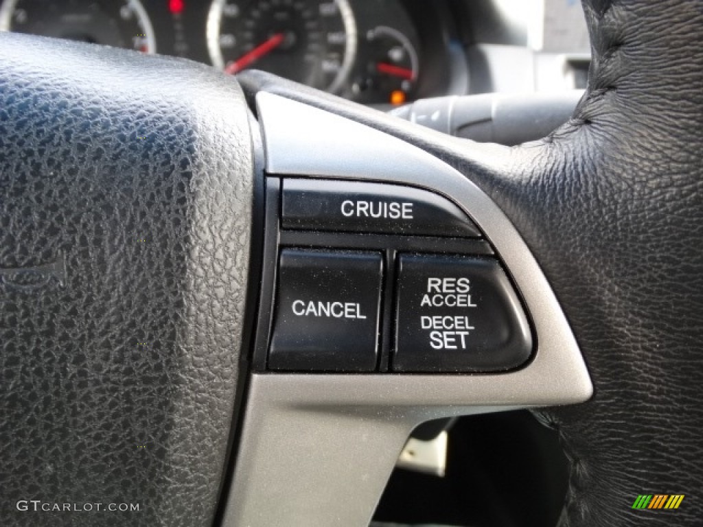 2008 Accord EX-L Coupe - Nighthawk Black Pearl / Black photo #19