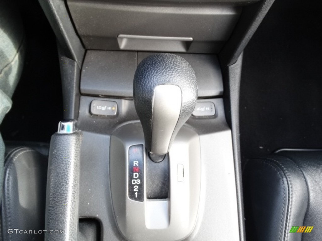 2008 Accord EX-L Coupe - Nighthawk Black Pearl / Black photo #24