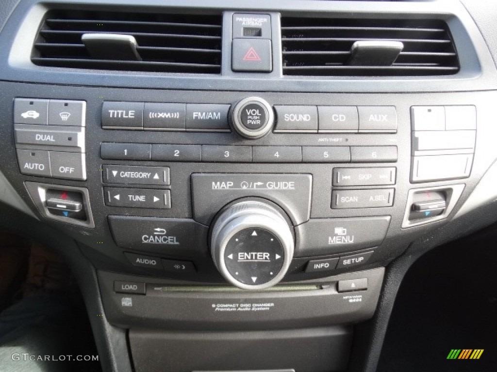 2008 Accord EX-L Coupe - Nighthawk Black Pearl / Black photo #27