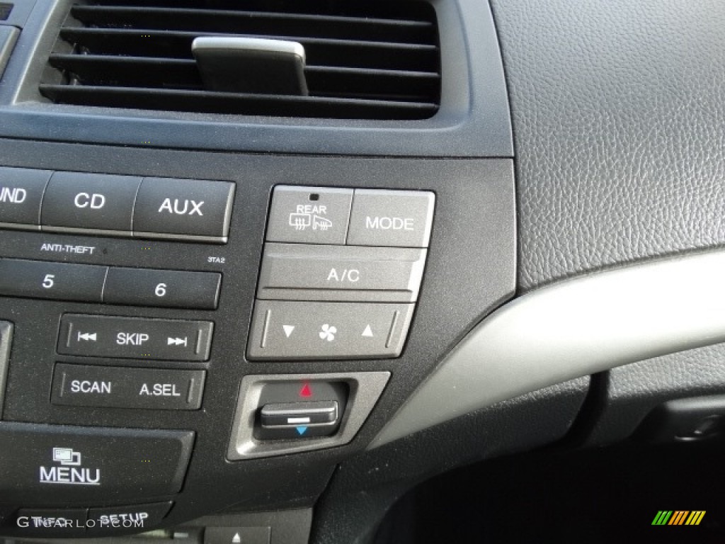 2008 Accord EX-L Coupe - Nighthawk Black Pearl / Black photo #28