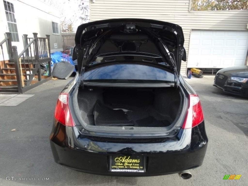 2008 Accord EX-L Coupe - Nighthawk Black Pearl / Black photo #33