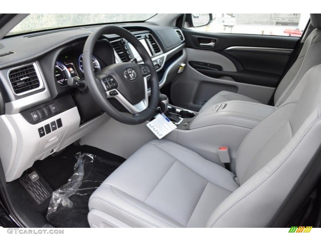 Ash Interior 2018 Toyota Highlander Hybrid Limited AWD Photo #123888538