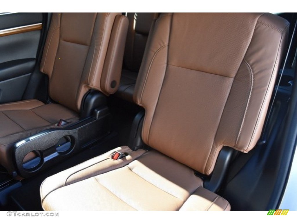 Saddle Tan Interior 2018 Toyota Highlander Limited AWD Photo #123888769
