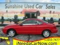 2002 Bright Red Ford Escort ZX2 Coupe #123874673