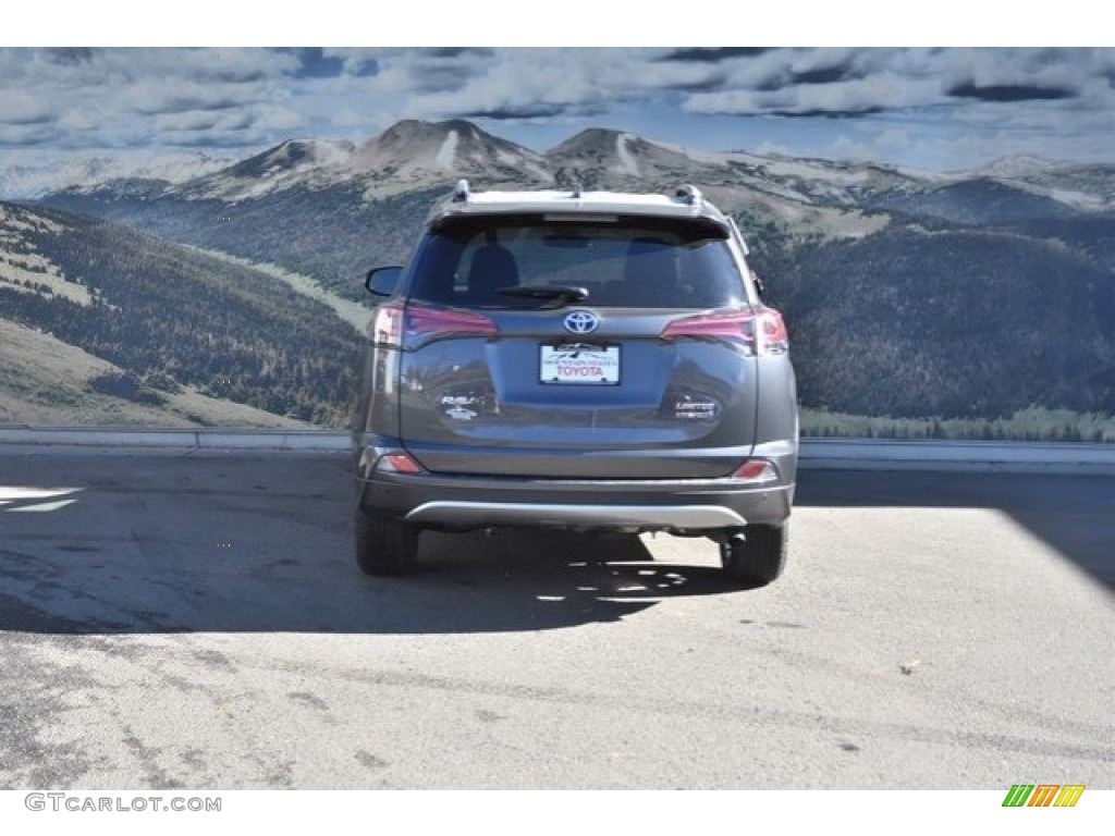 2018 RAV4 Limited AWD Hybrid - Magnetic Gray Metallic / Ash photo #4