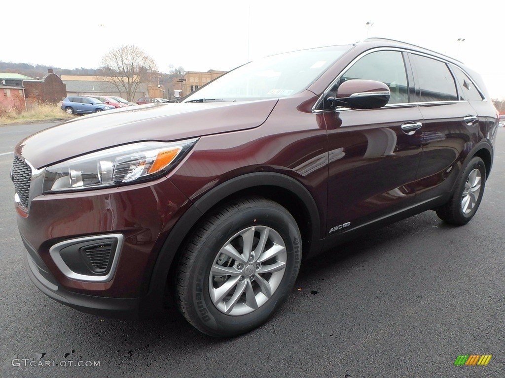 Sangria 2018 Kia Sorento LX V6 AWD Exterior Photo #123889903
