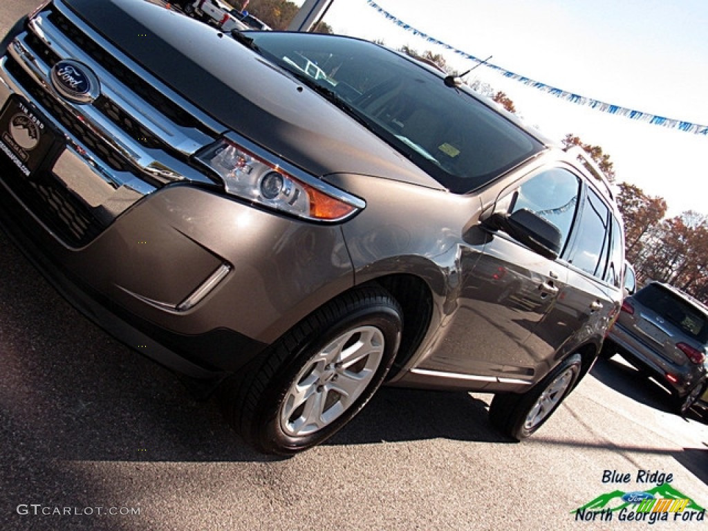 2013 Edge SEL - Mineral Gray Metallic / Medium Light Stone photo #18