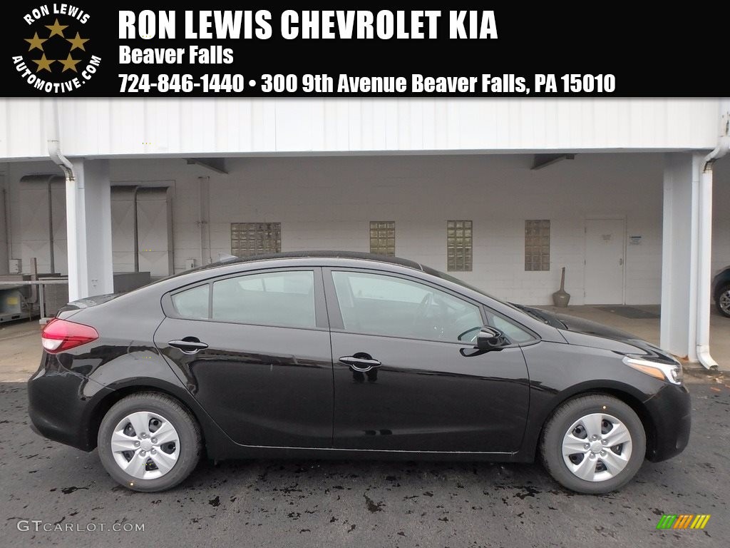 Aurora Black Pearl Kia Forte