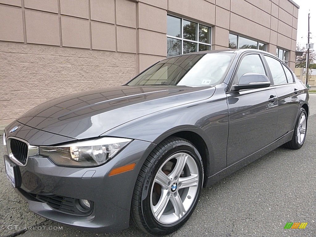 2013 3 Series 328i xDrive Sedan - Mineral Grey Metallic / Black photo #1