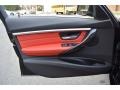Coral Red 2017 BMW 3 Series 330i xDrive Sedan Door Panel