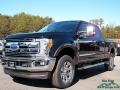 2017 Shadow Black Ford F250 Super Duty Lariat Crew Cab 4x4  photo #1