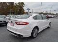 2015 White Platinum Metallic Ford Fusion Titanium  photo #3