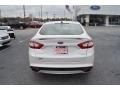 2015 White Platinum Metallic Ford Fusion Titanium  photo #4