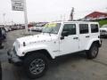 2017 Bright White Jeep Wrangler Unlimited Rubicon 4x4  photo #1