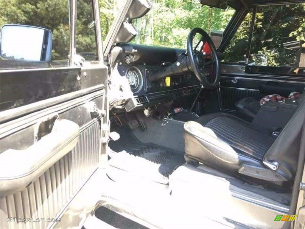 1973 Bronco 4x4 - Gun Metal Gray / Black photo #3