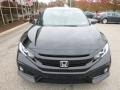 2018 Crystal Black Pearl Honda Civic EX Hatchback  photo #6
