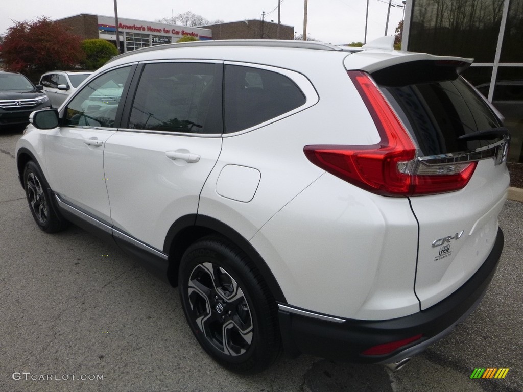 2018 CR-V Touring AWD - White Diamond Pearl / Ivory photo #2