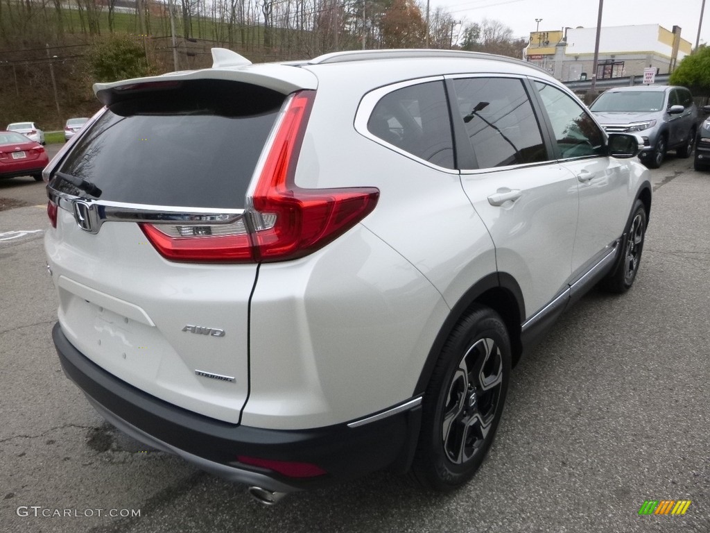 2018 CR-V Touring AWD - White Diamond Pearl / Ivory photo #4