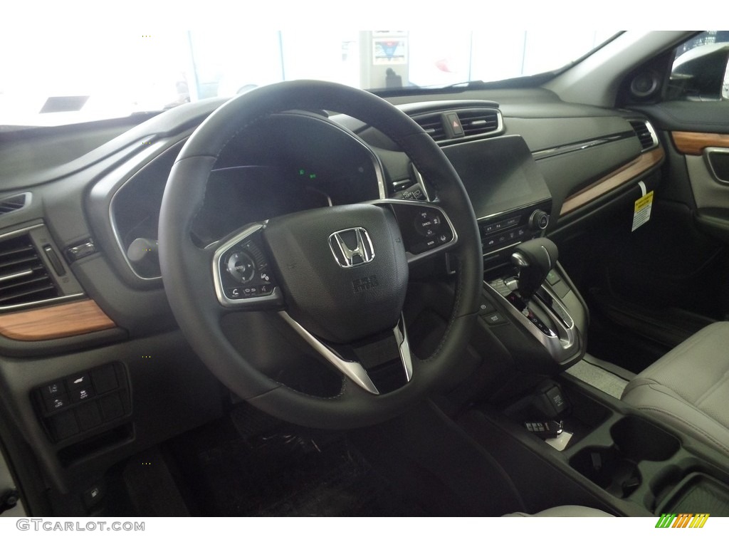 2018 CR-V EX-L AWD - Lunar Silver Metallic / Gray photo #7