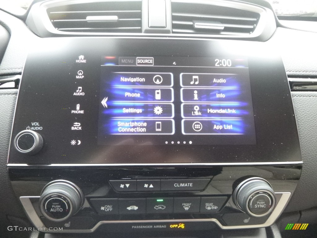 2018 CR-V Touring AWD - White Diamond Pearl / Ivory photo #14