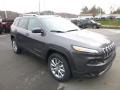 2018 Granite Crystal Metallic Jeep Cherokee Limited 4x4  photo #7