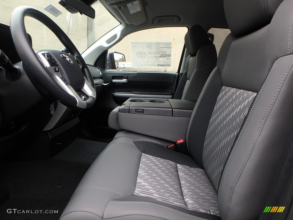 Graphite Interior 2018 Toyota Tundra SR5 Double Cab 4x4 Photo #123900894