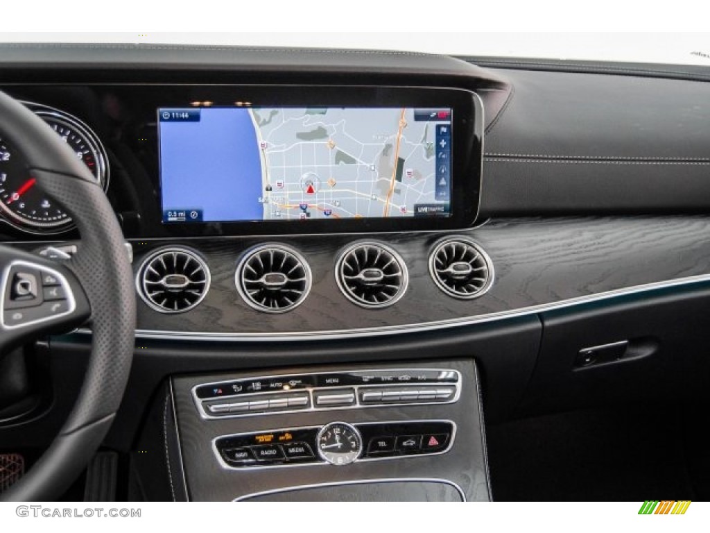 2018 E 400 Coupe - Dune Silver Metallic / Black photo #5