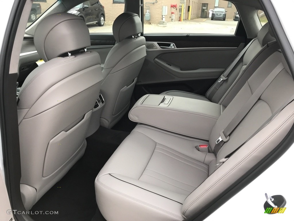 Gray Interior 2018 Hyundai Genesis G80 5.0 AWD Photo #123901997