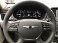 Gray 2018 Hyundai Genesis G80 5.0 AWD Steering Wheel