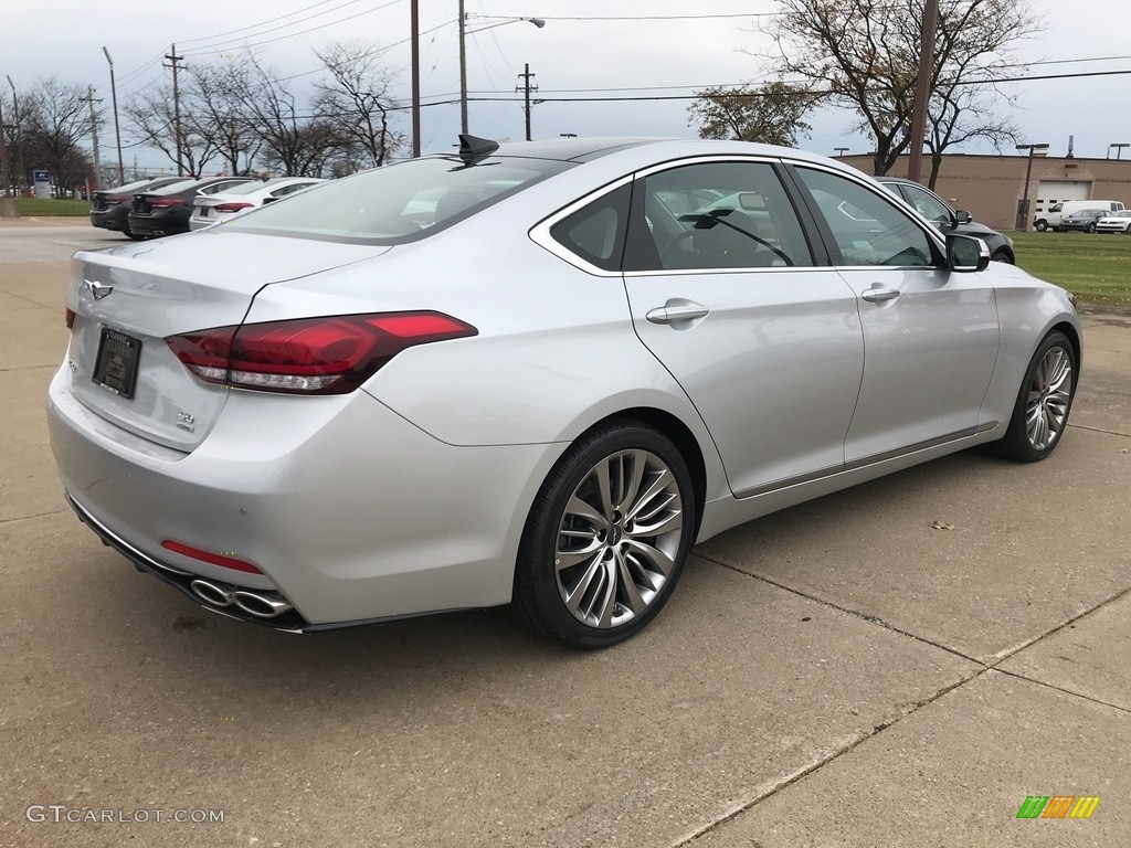 Santiago Silver 2018 Hyundai Genesis G80 5.0 AWD Exterior Photo #123902213