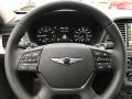 Black 2018 Hyundai Genesis G80 5.0 AWD Steering Wheel