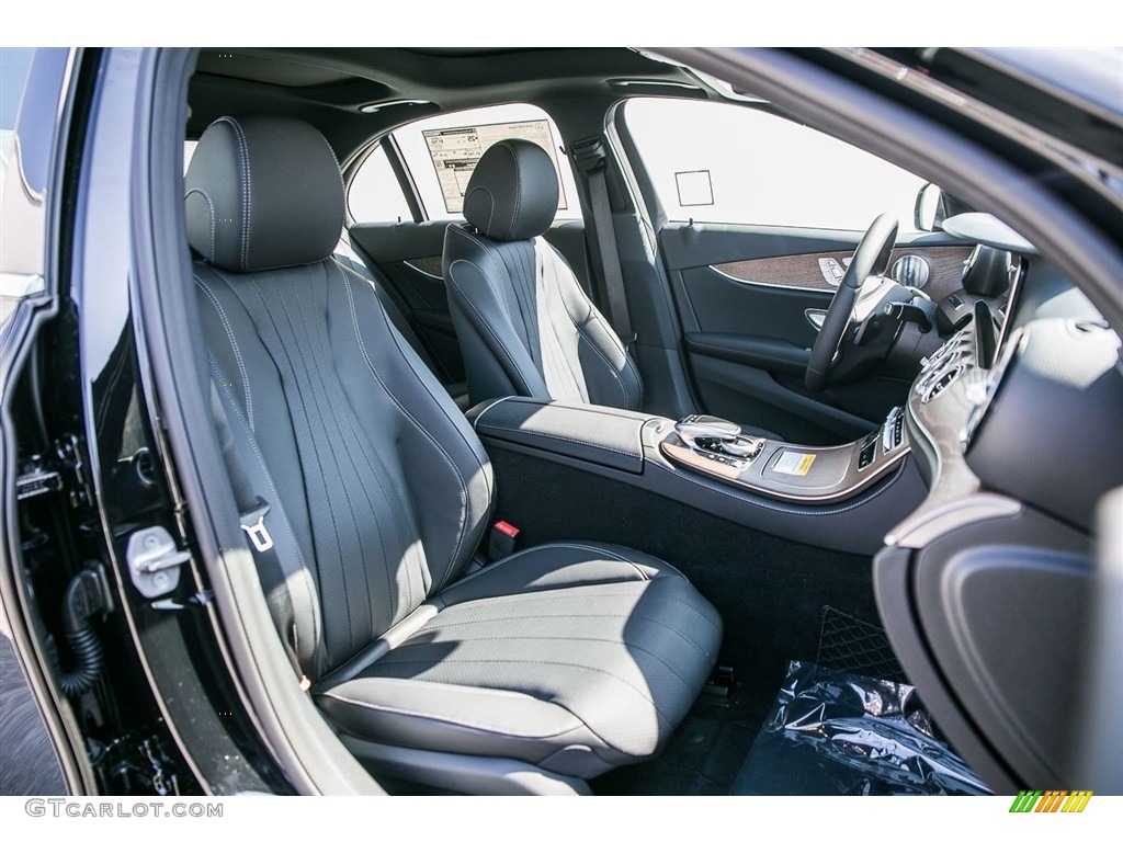 2018 E 300 Sedan - Black / Black photo #4