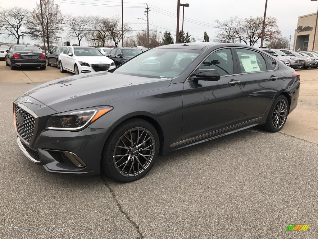 Himalayan Gray 2018 Hyundai Genesis G80 AWD Exterior Photo #123902420